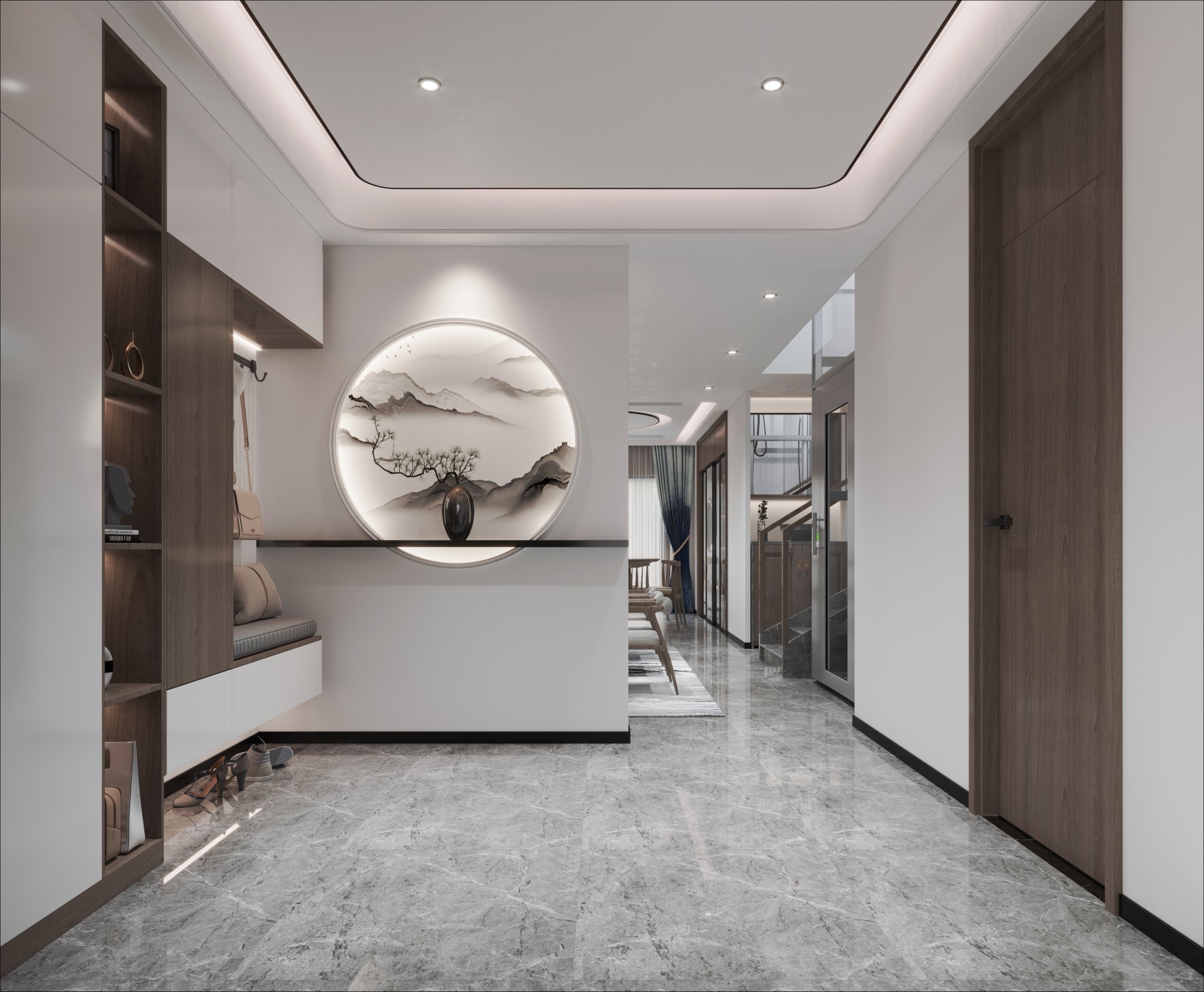 极简新中式室内设计-13