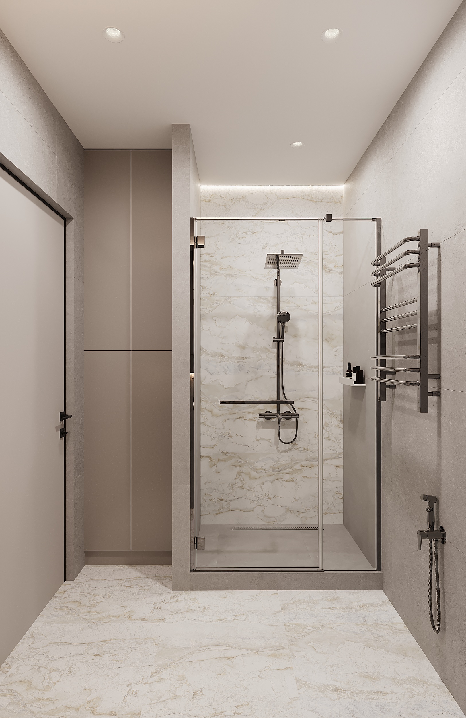 Apartment in Beige Tones | 3D Interior Visualization-10