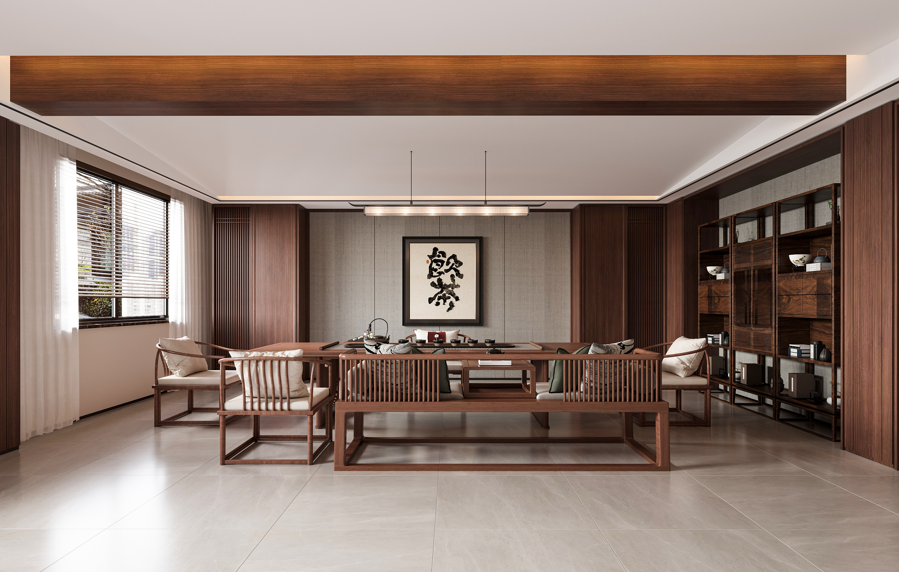 新中式办公室-5
