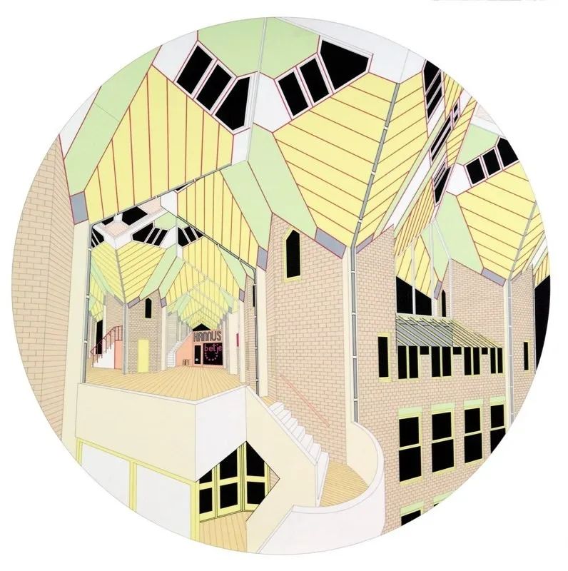 立方体住宅（Kubuswoningen）丨荷兰鹿特丹丨皮特·布洛姆-9