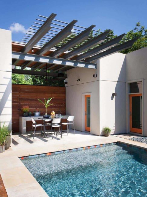 德克萨斯州住宅后院绿洲景观设计丨美国奥斯汀丨B. Jane Gardens景观设计与建造团队-14