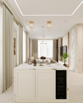 Дизайн в ЖК Новый город 110 кв м