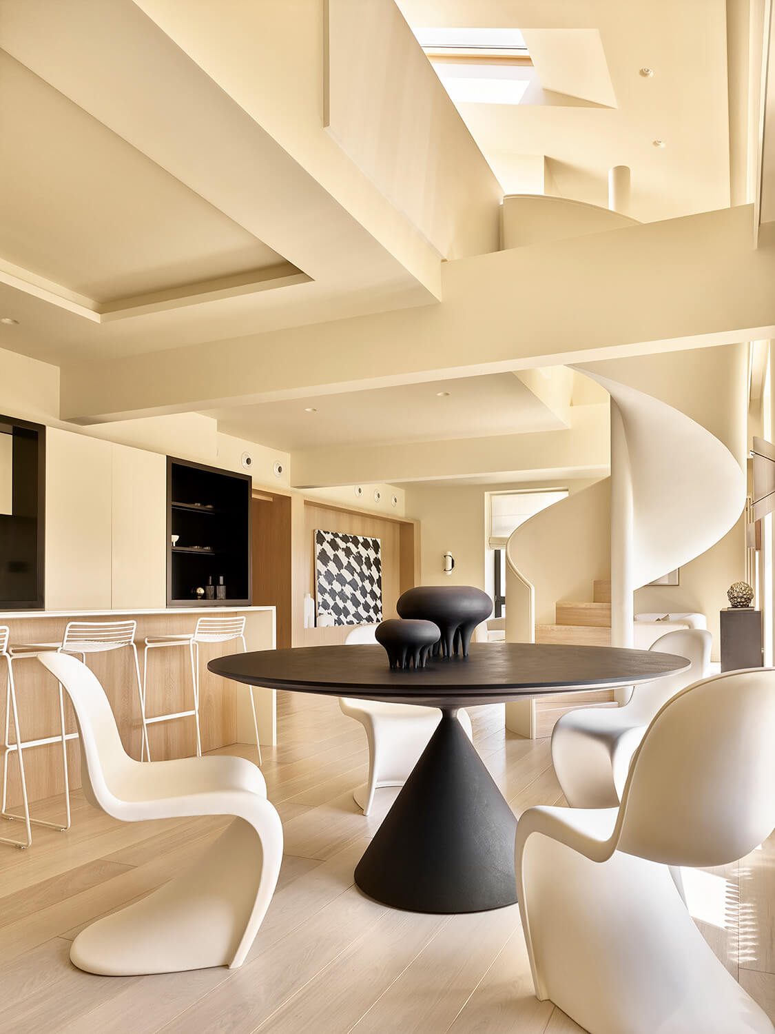 莫斯科色彩鲜艳的现代公寓丨俄罗斯莫斯科丨Well Done Interiors-28