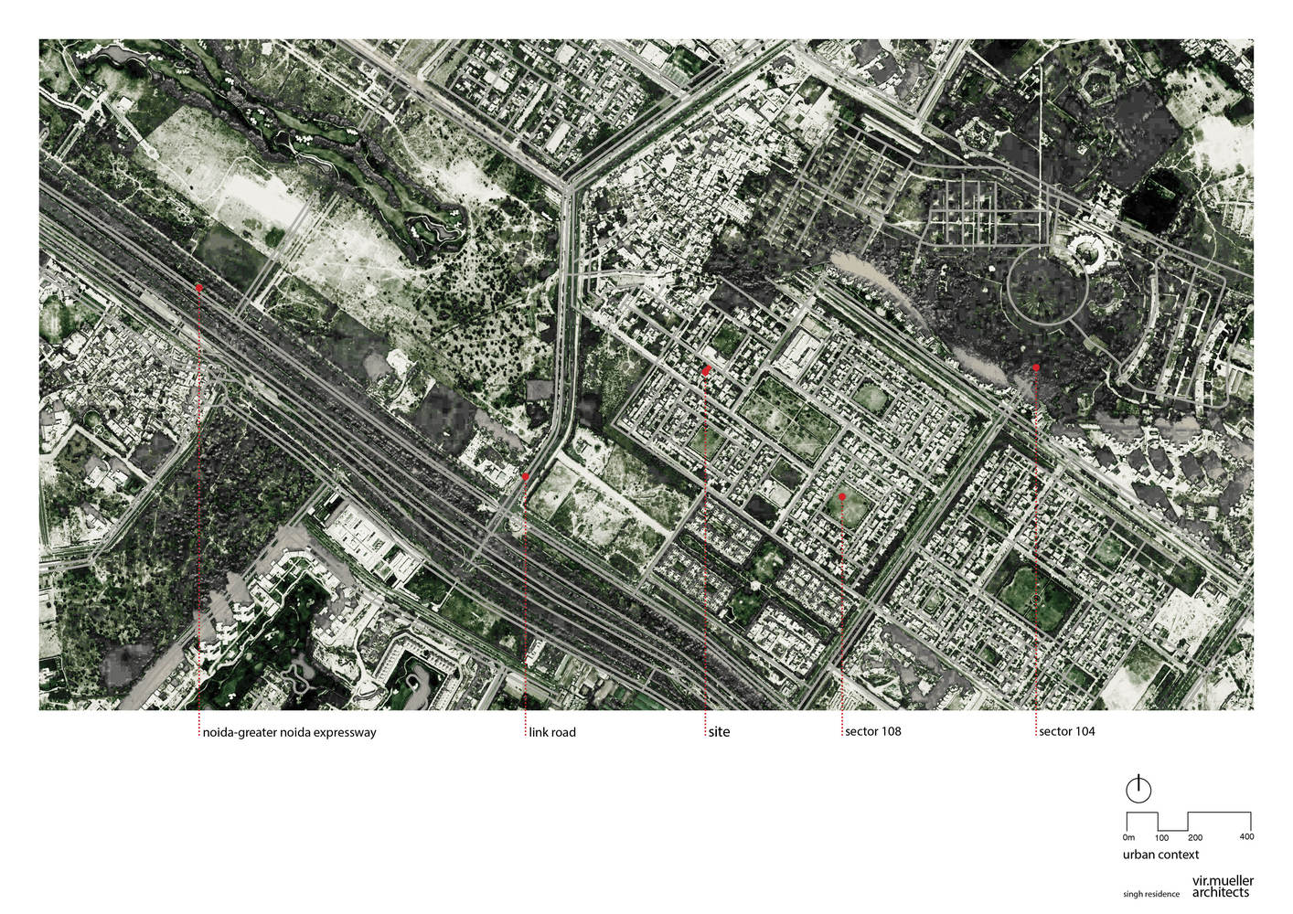 印度紧密家庭共享生活砖房设计-45