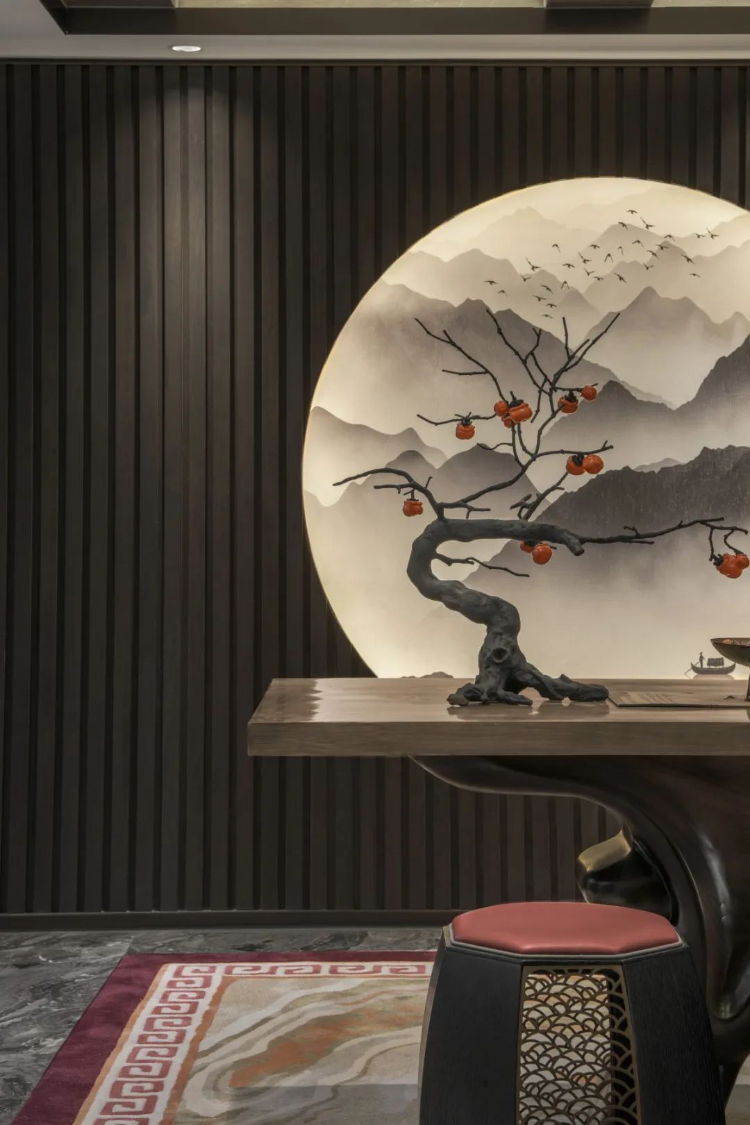 盛唐诗意,现代中式住宅设计丨中国宁波丨一然设计（上海,北京,深圳,沈阳）-58