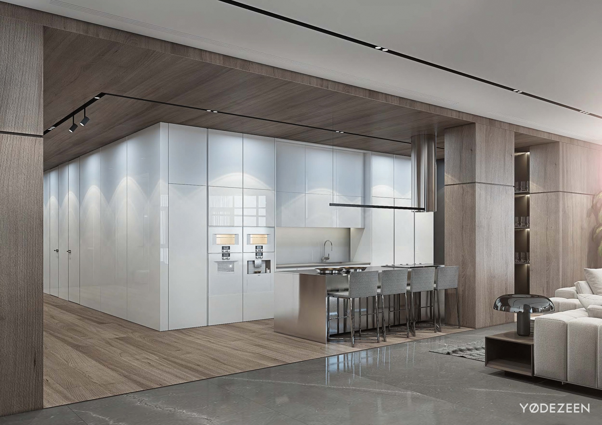 VERSATILEINTERIOR OF A SPACIOUS Yodezeen Architects-16