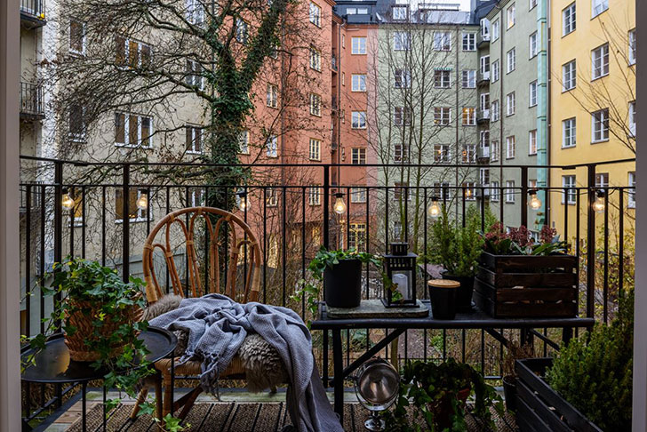 斯德哥尔摩音乐家 44 平米公寓，简约实用展现男性魅力-4