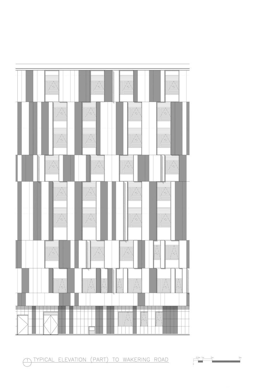 英国 Wakering Road Foyer 公寓 | 地标性设计，为贫困年轻人提供温馨家园-25