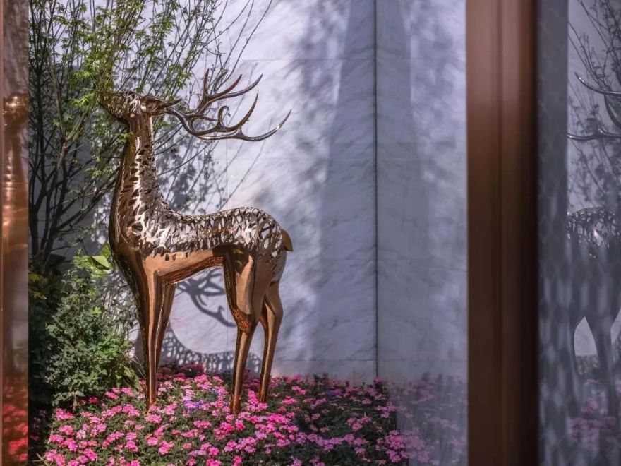 狭长夹缝中的隐谧花园 | 龙湖华董·春江天玺-68