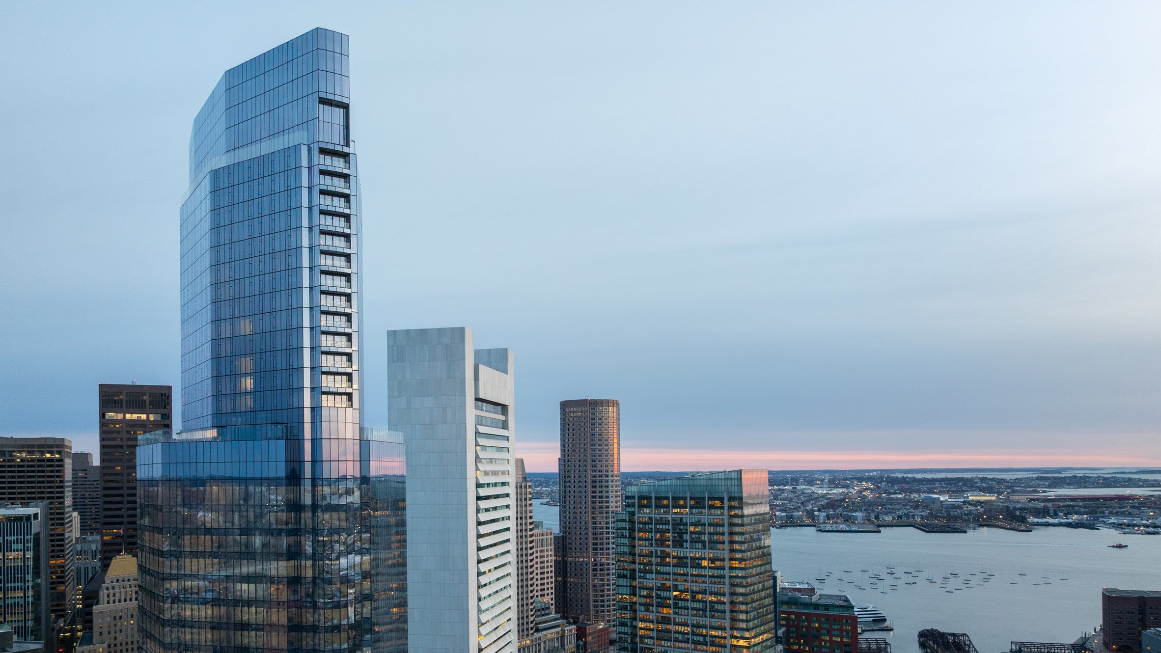 波士顿南站摩天大楼项目丨美国波士顿丨Pelli Clarke & Partners-0