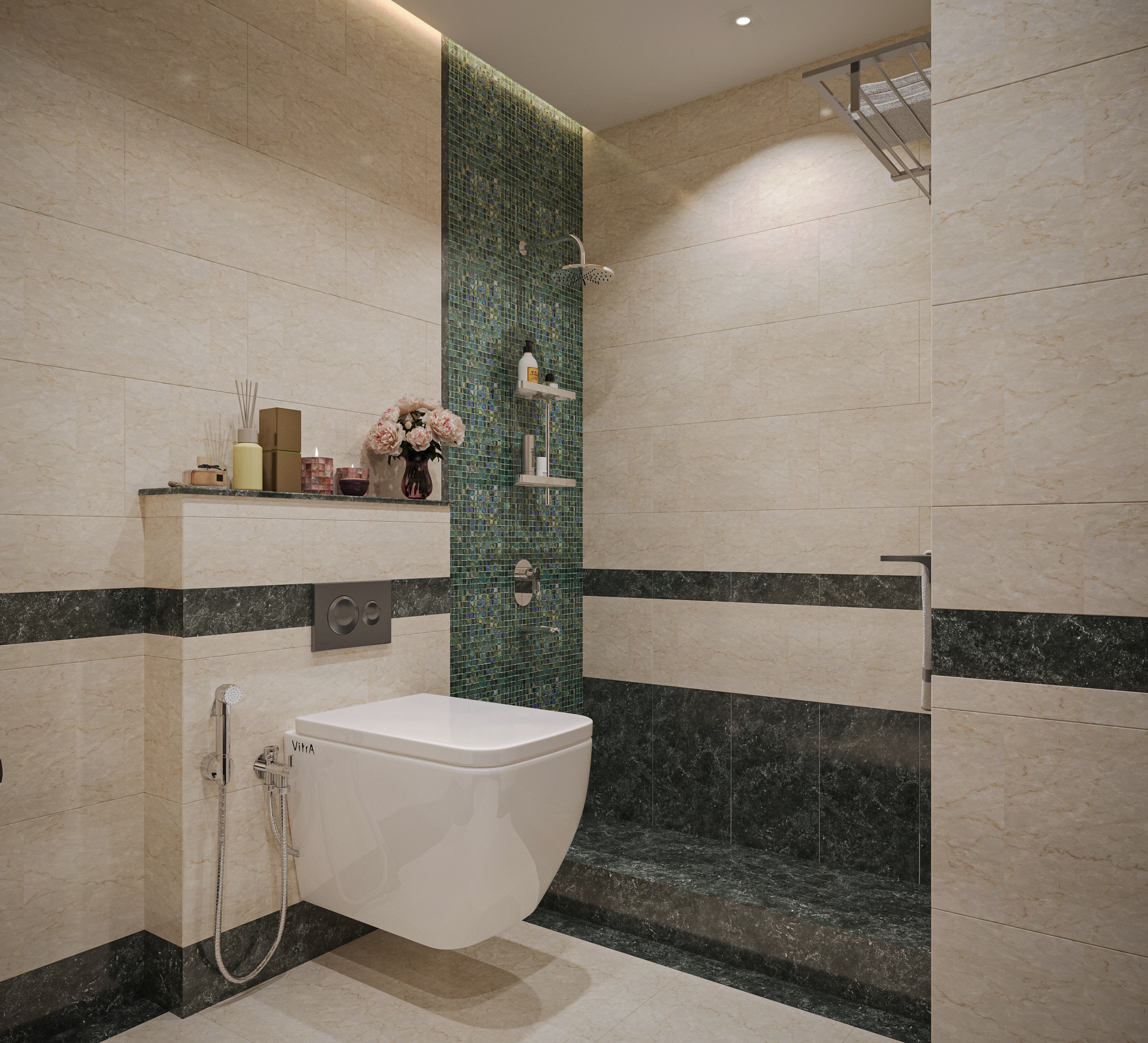 New Work / Bathroom hotel at Ksa-4