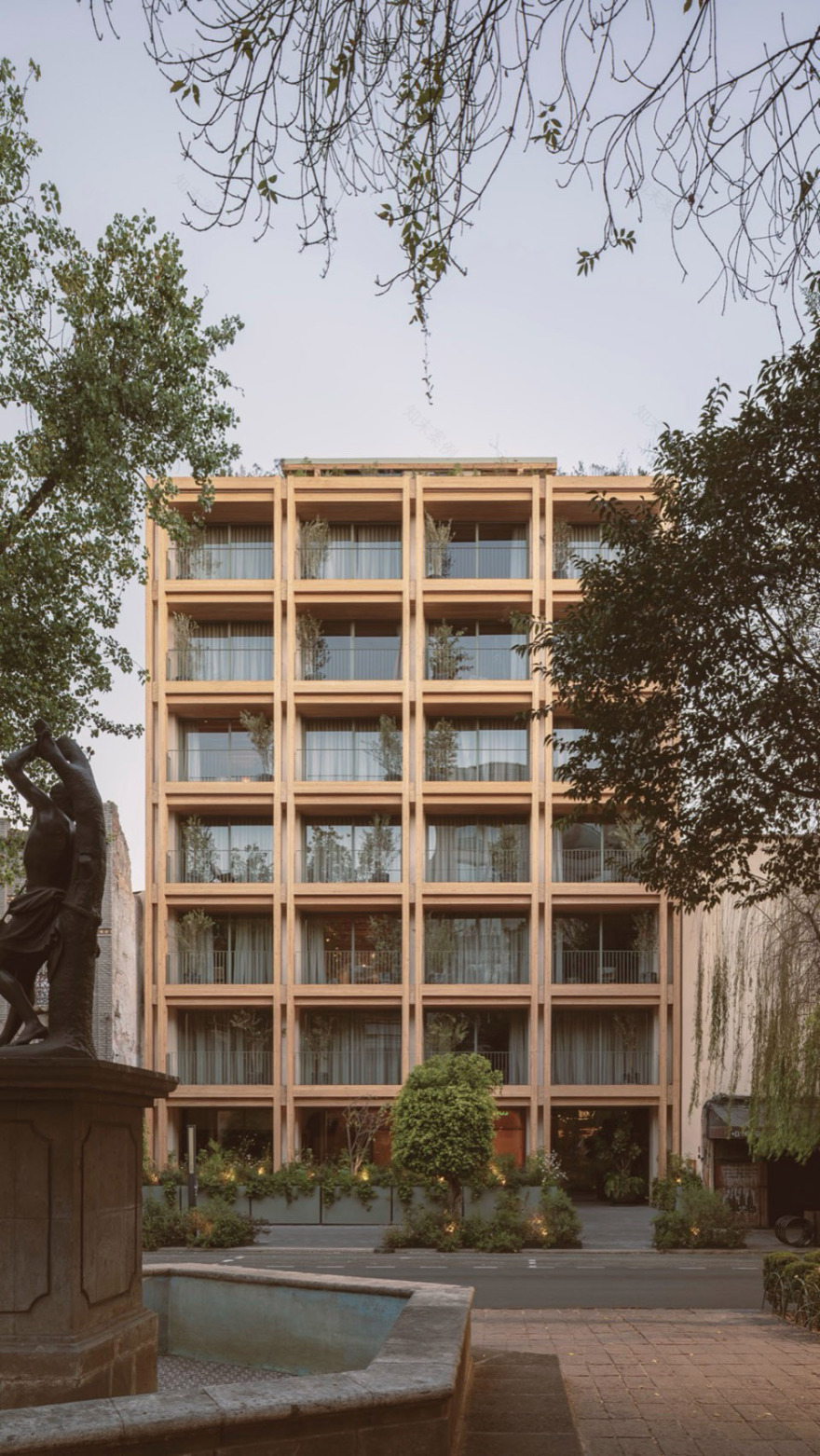 ONTO Álvaro Obregón住宅大楼丨墨西哥墨西哥城丨CRB Arquitectos-3