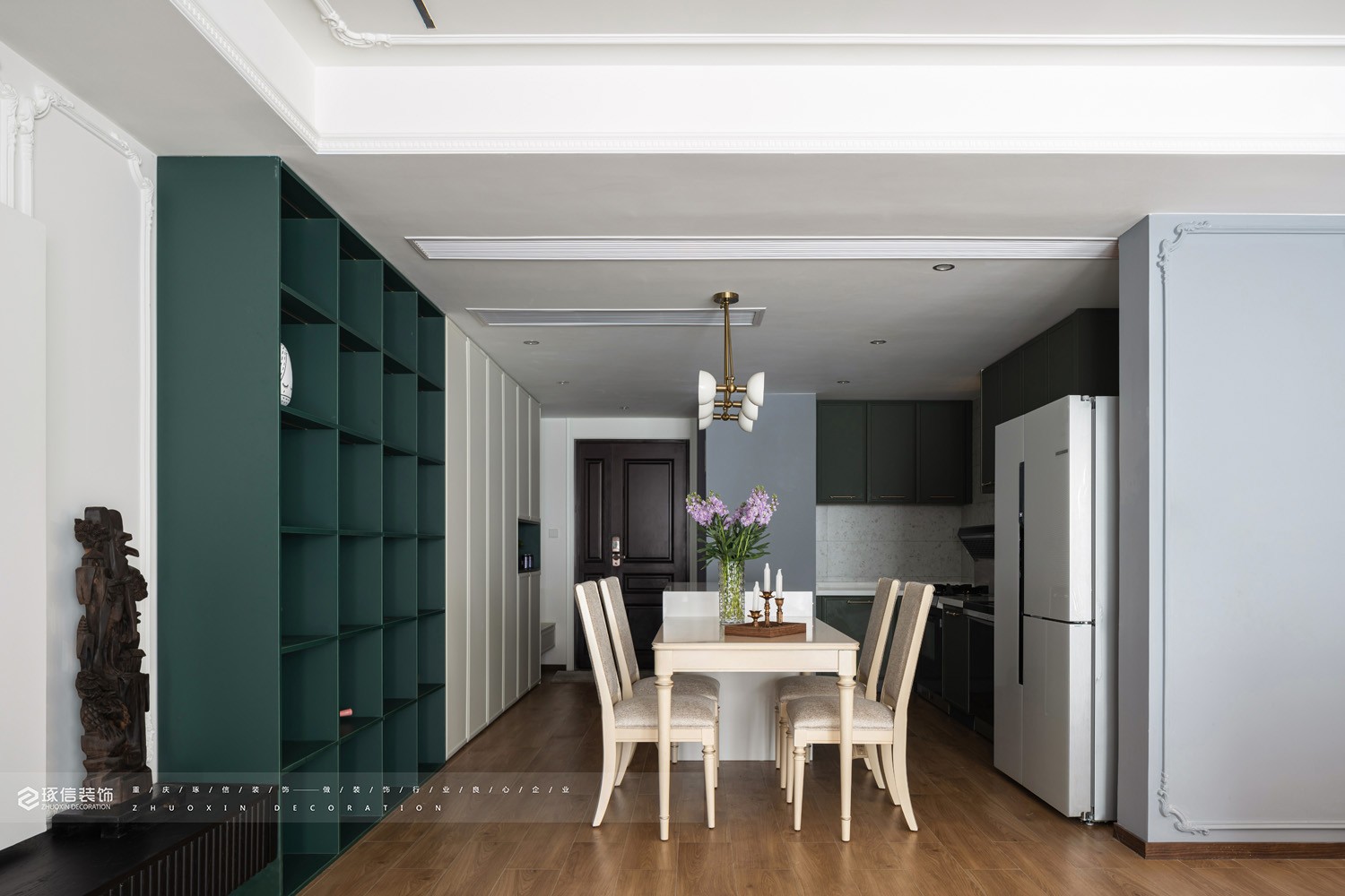 230 平美式混搭之家丨琢信装饰-10