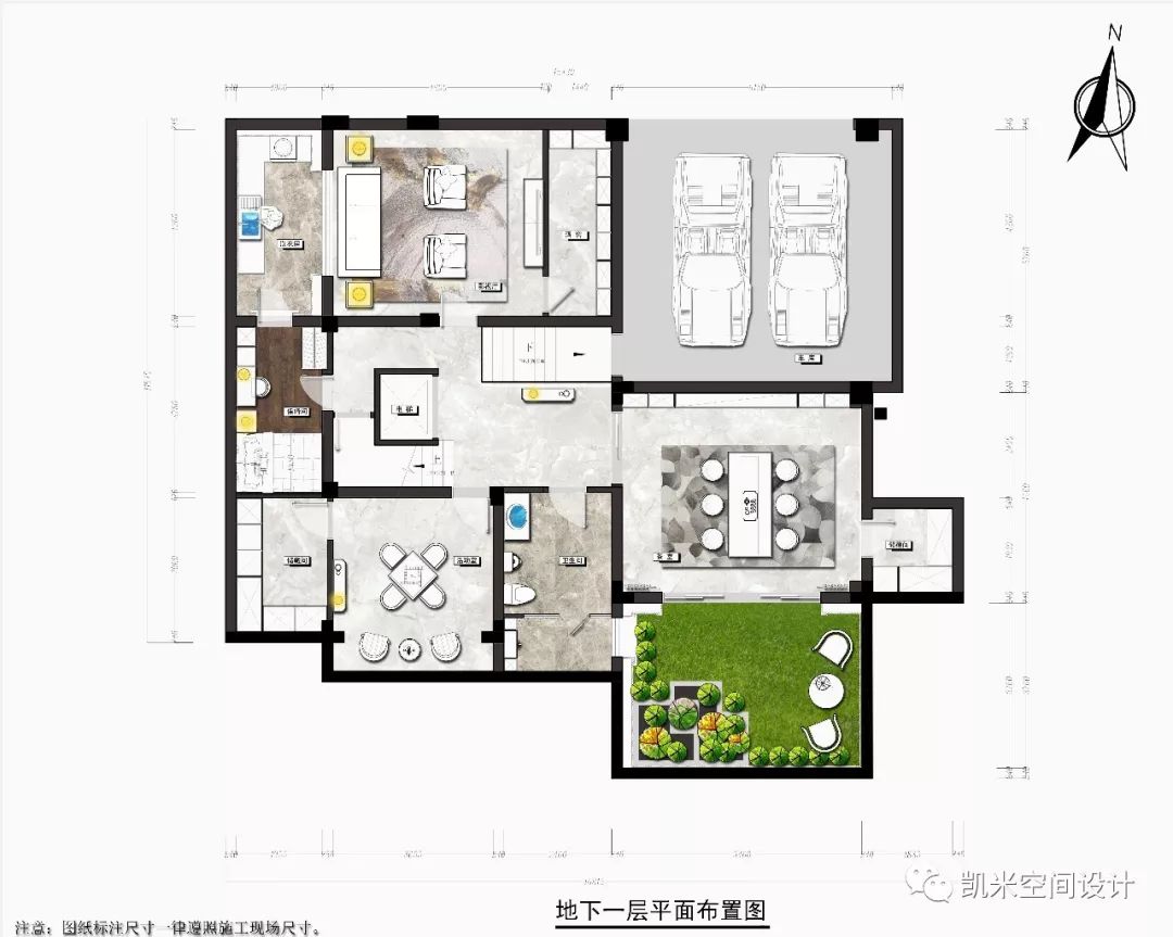 杭州昆仑府现代轻奢生活美学空间-4