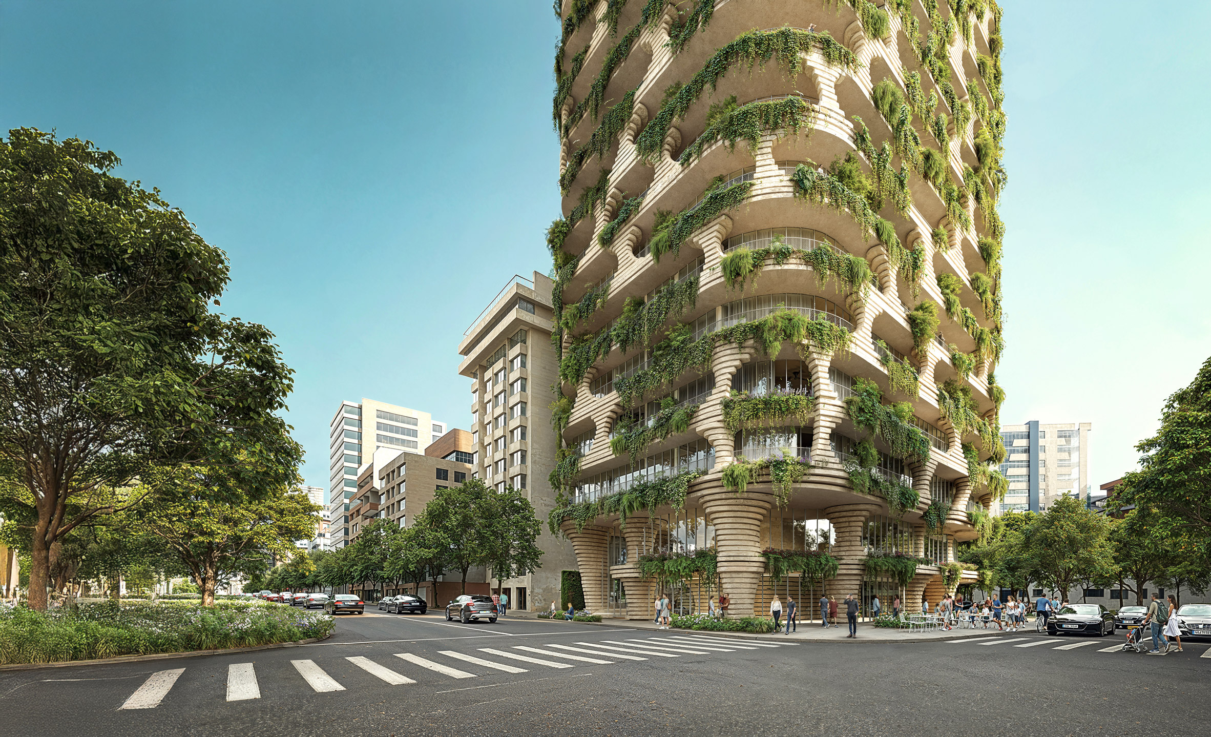 Qapital塔丨厄瓜多尔丨隈研吾建筑都市设计事务所-7