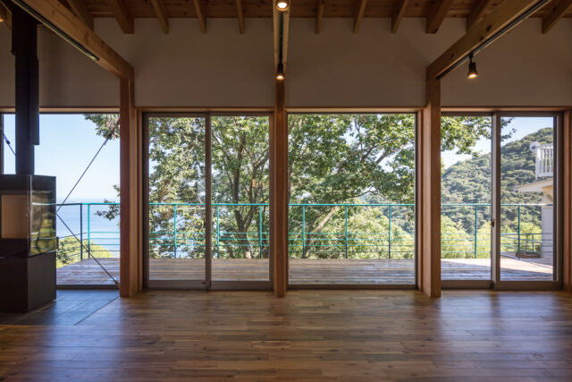 熱海の30度斜面に建つ家丨株式会社米村和夫建築アトリエ-34