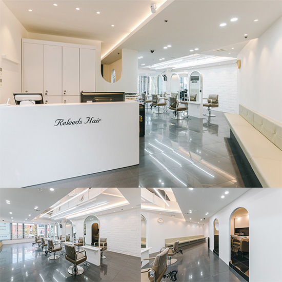 白色简约 40 平米釜山美容店翻新设计-1