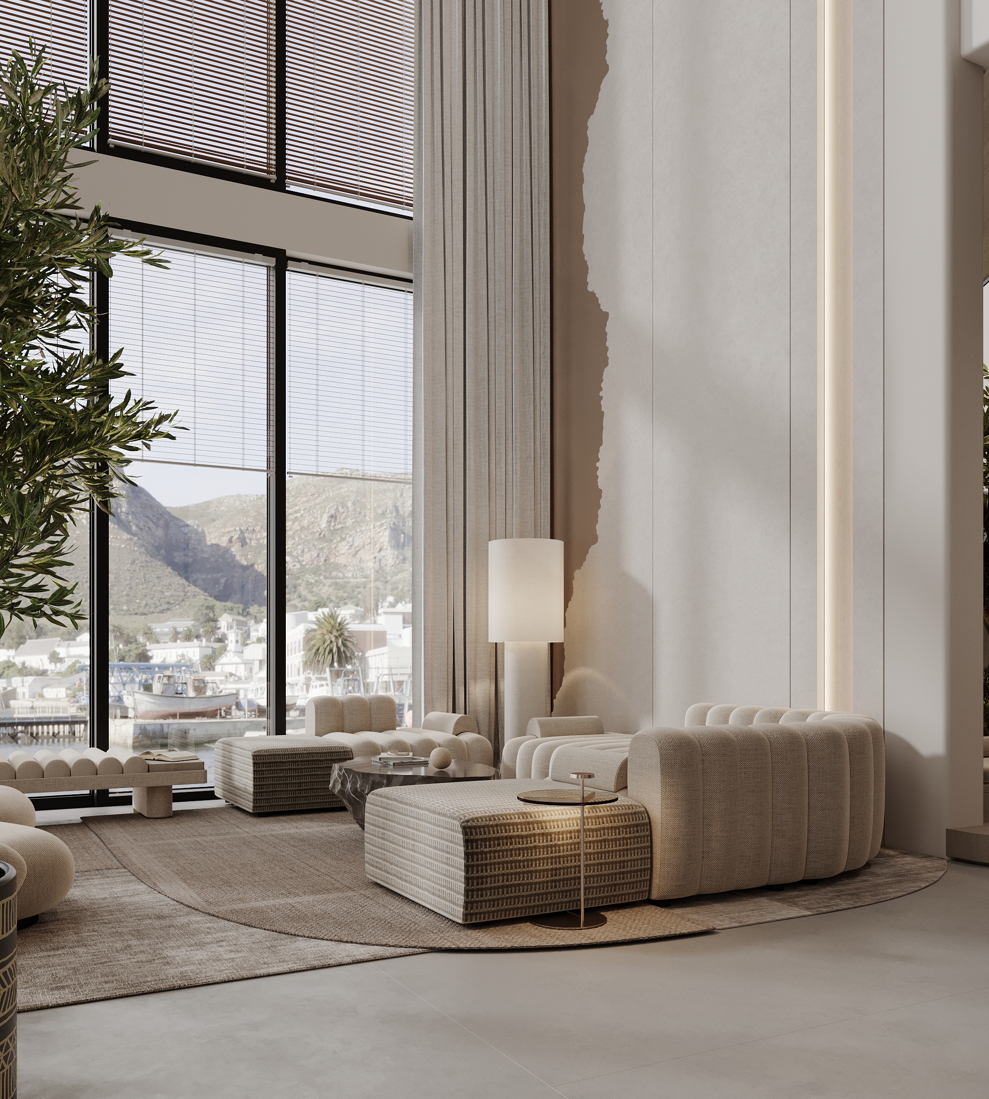 最简大厅设计丨阿联酋-9