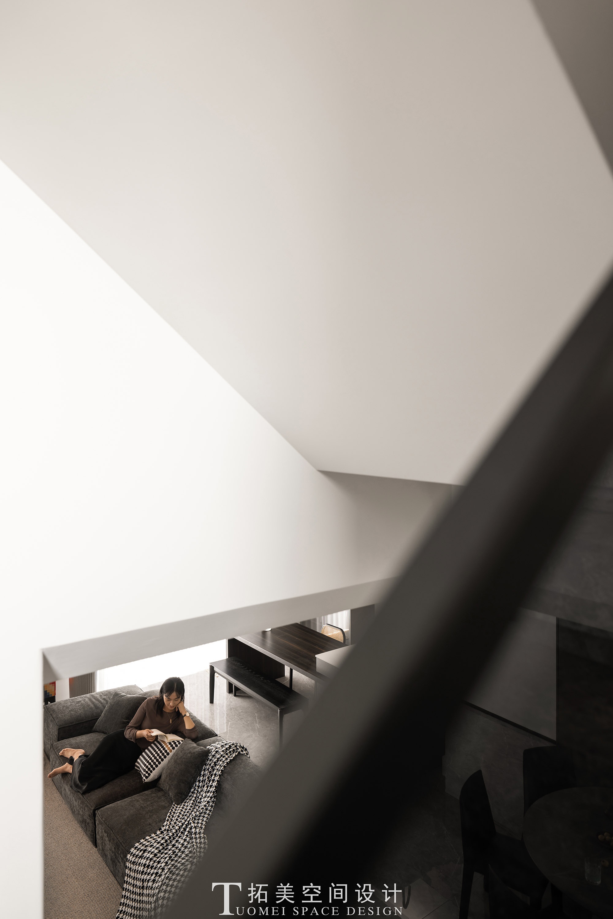 摩登时尚别墅设计丨中国丨拓美空间设计-22