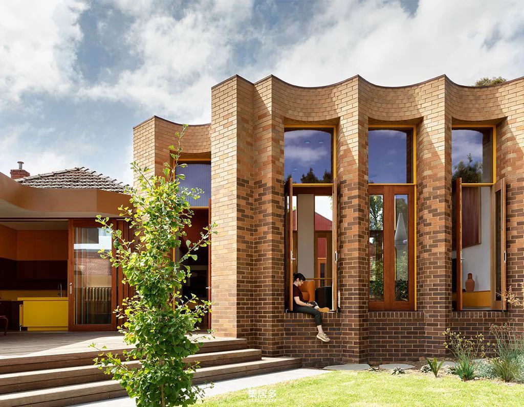 澳洲墨尔本与众不同的装饰艺术风格砖砌住宅-3