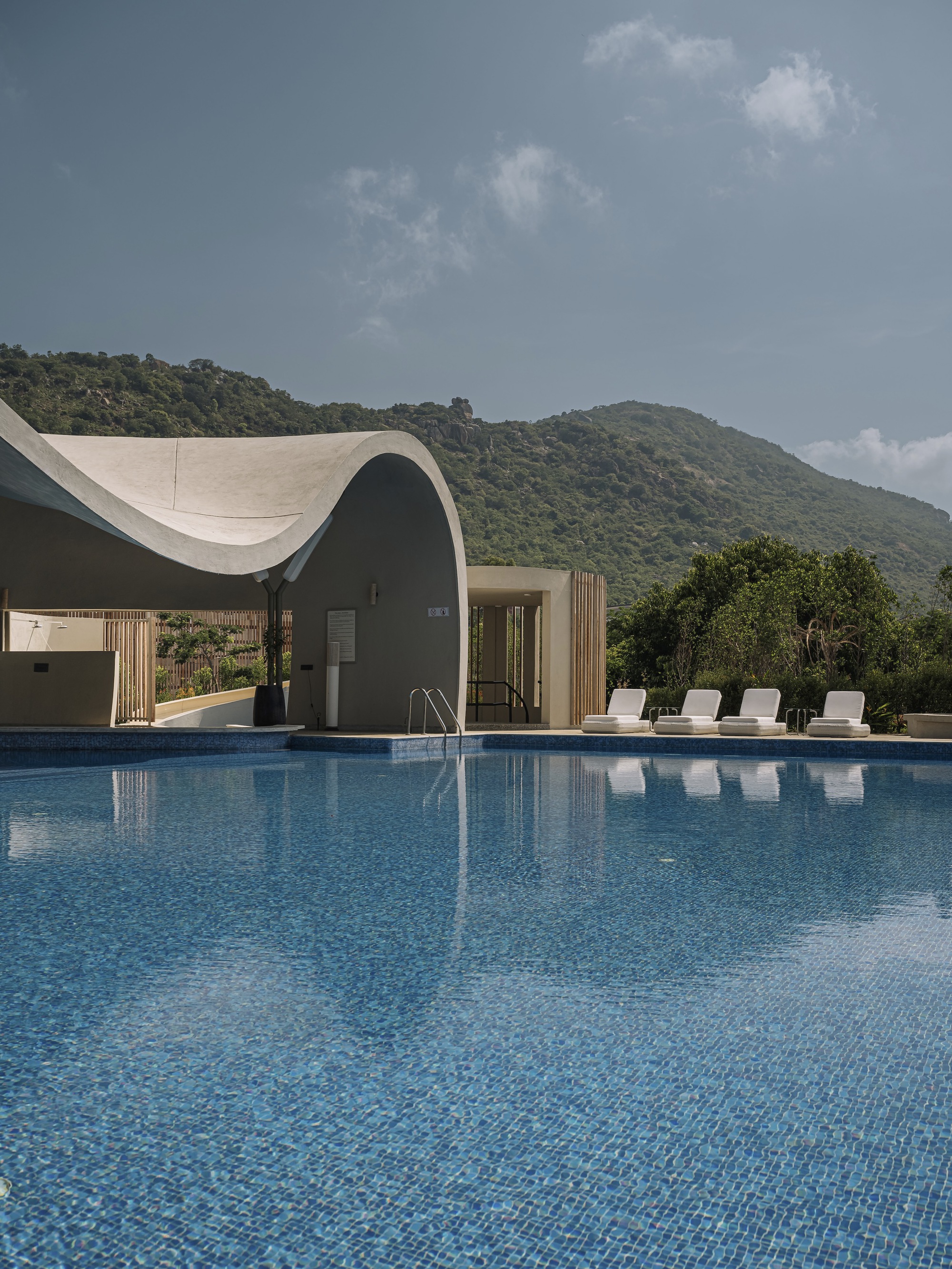 水上泳池和水疗中心丨印度丨Treelight Design-18