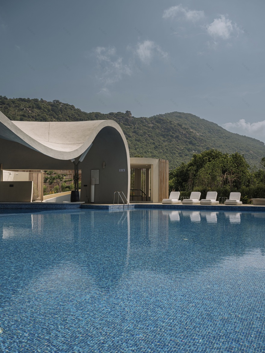 水上泳池和水疗中心丨印度丨Treelight Design-18