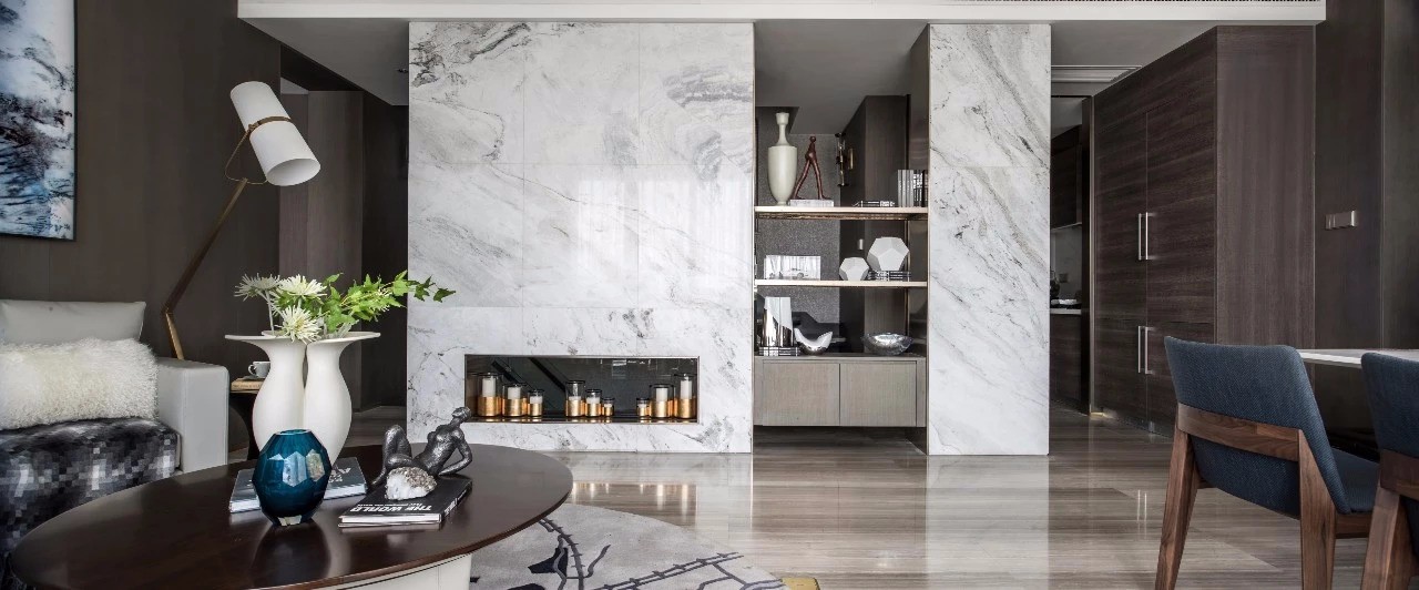 南京宝华山南麓高级灰现代风别墅设计-6