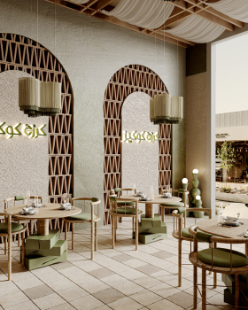 卡拉扎咖啡馆，卡拉扎餐厅丨阿曼丨Eman abdelrahman