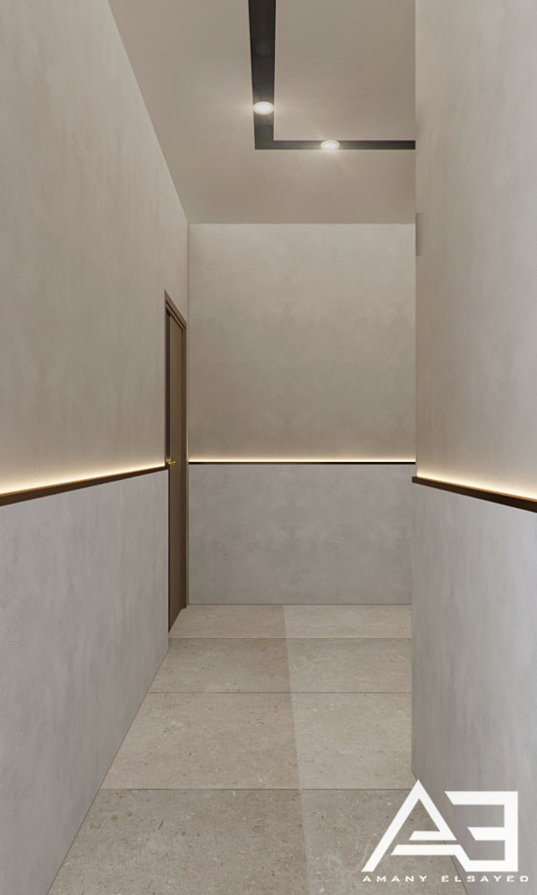 现代化带卫生间的客厅丨沙特阿拉伯丨AMANY ELSAYED-6