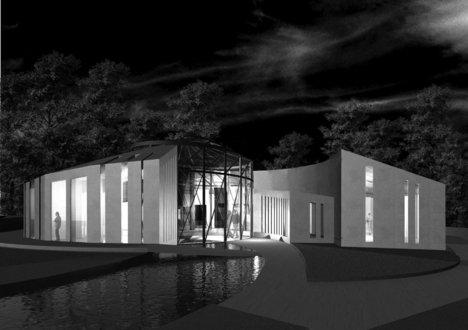 苏恩西辛格尔顿医院玛吉癌症中心丨英国威尔士丨日本黑川纪章（英方Garbers & James实施）-44