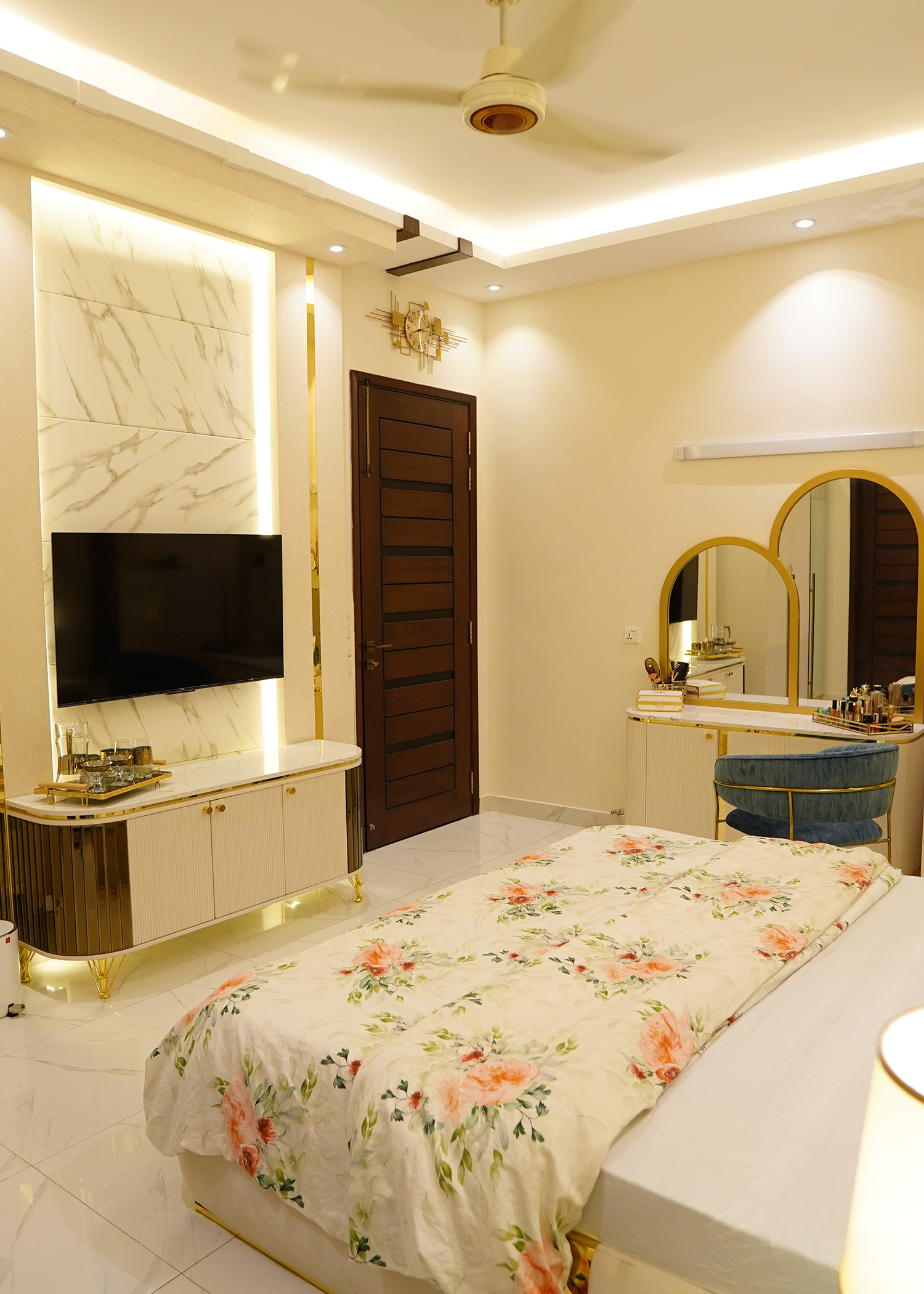 FH 卧室室内与家具设计丨巴基斯坦卡拉奇丨B3 设计工作室-23