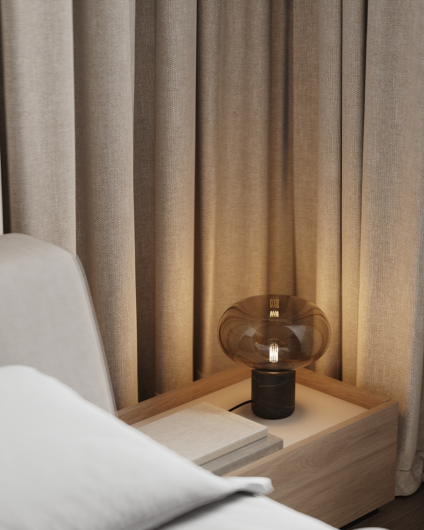 治愈系原木空间  柔和的极简主义-13