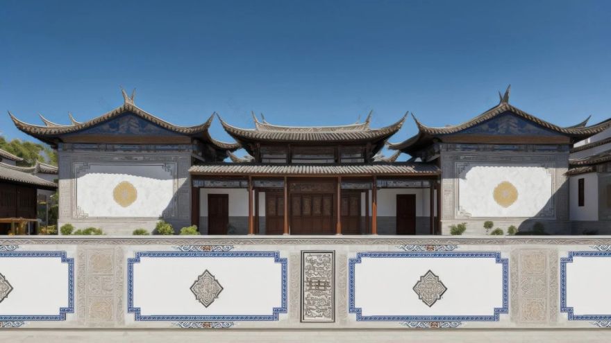 云南白族别墅设计方案丨中国云南丨广州 GBD 设计机构-22