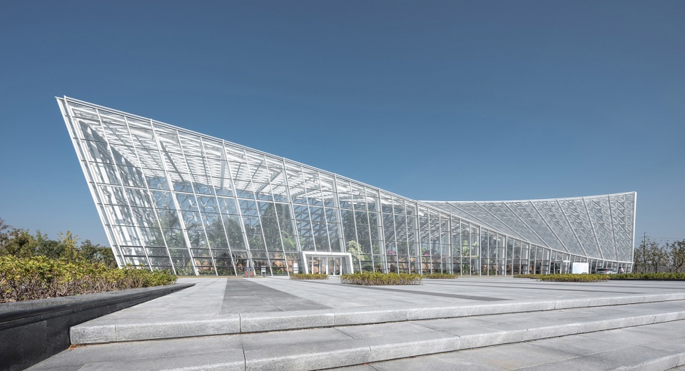 南通植物园温室 | 轻舟造型,四季花卉展示-42