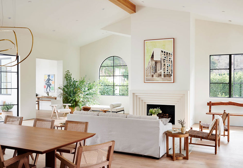 好莱坞山庄的百年别墅 | 设计师夫妇的西班牙风格重生-5