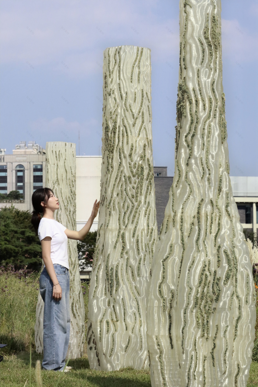 苔藓柱丨韩国丨Yong Ju Lee Architecture-10