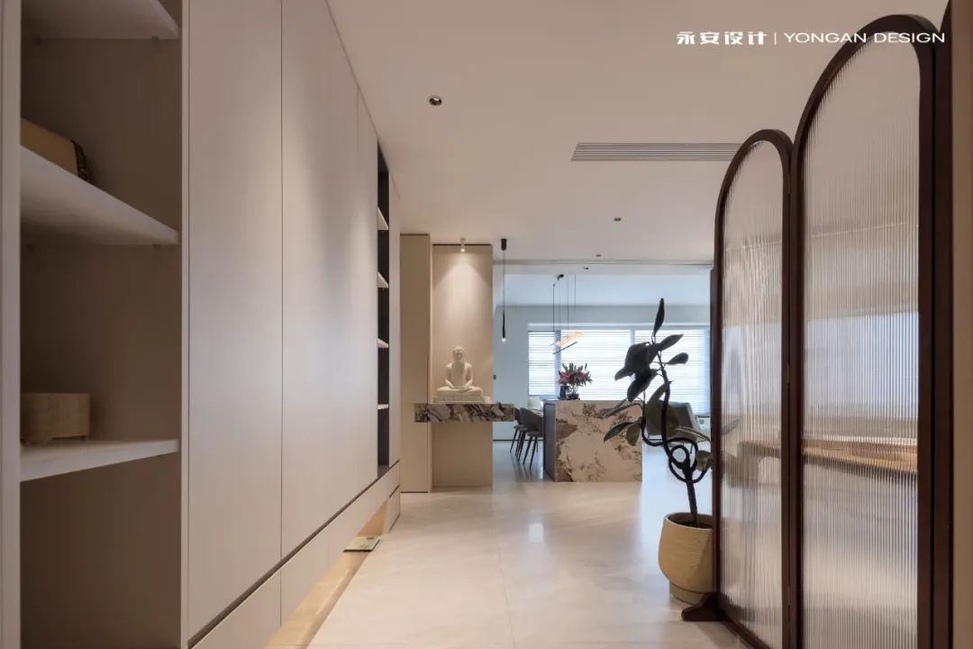 永安设计·瑧山海190m²|当中国元素遇上极简风-48