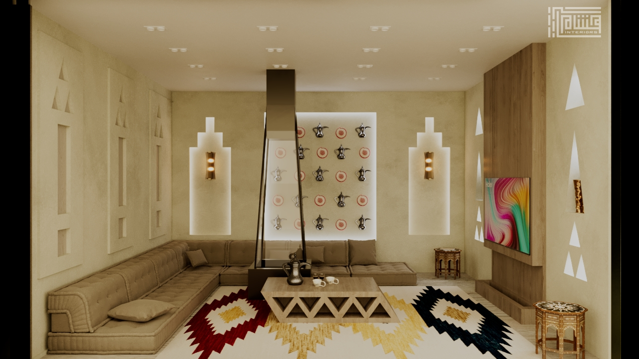 Saudi's Majlis INTERIOR DESIGN-4