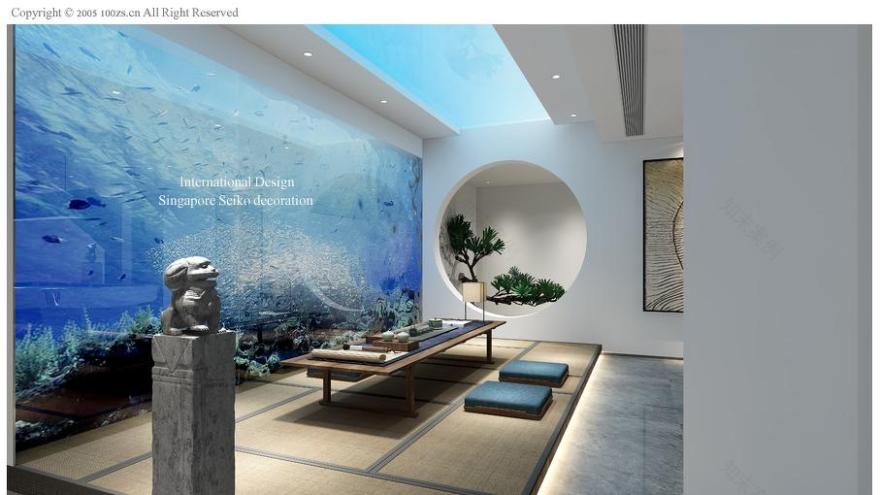 杭州观澜时代国际化风格室内设计-2