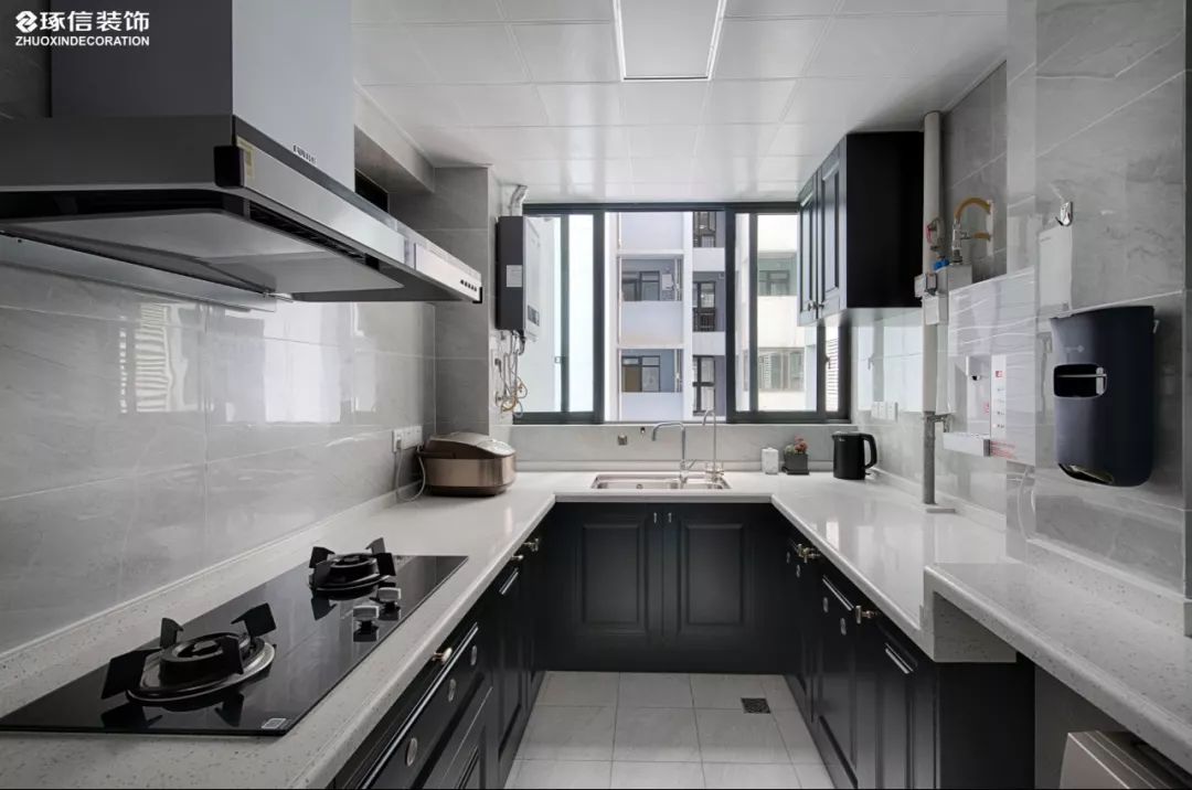 江北美式轻奢三口之家，幸福空间诠释生活美学-50