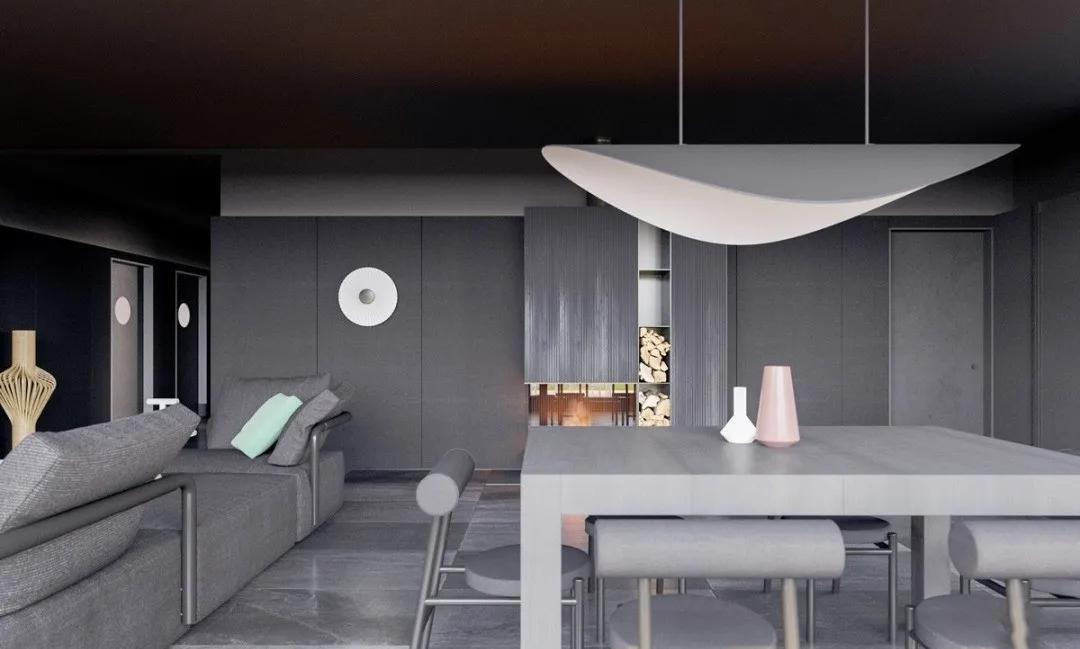 ZROBYM architects--高级黑住宅，墙面这样设计更有质感174㎡-22