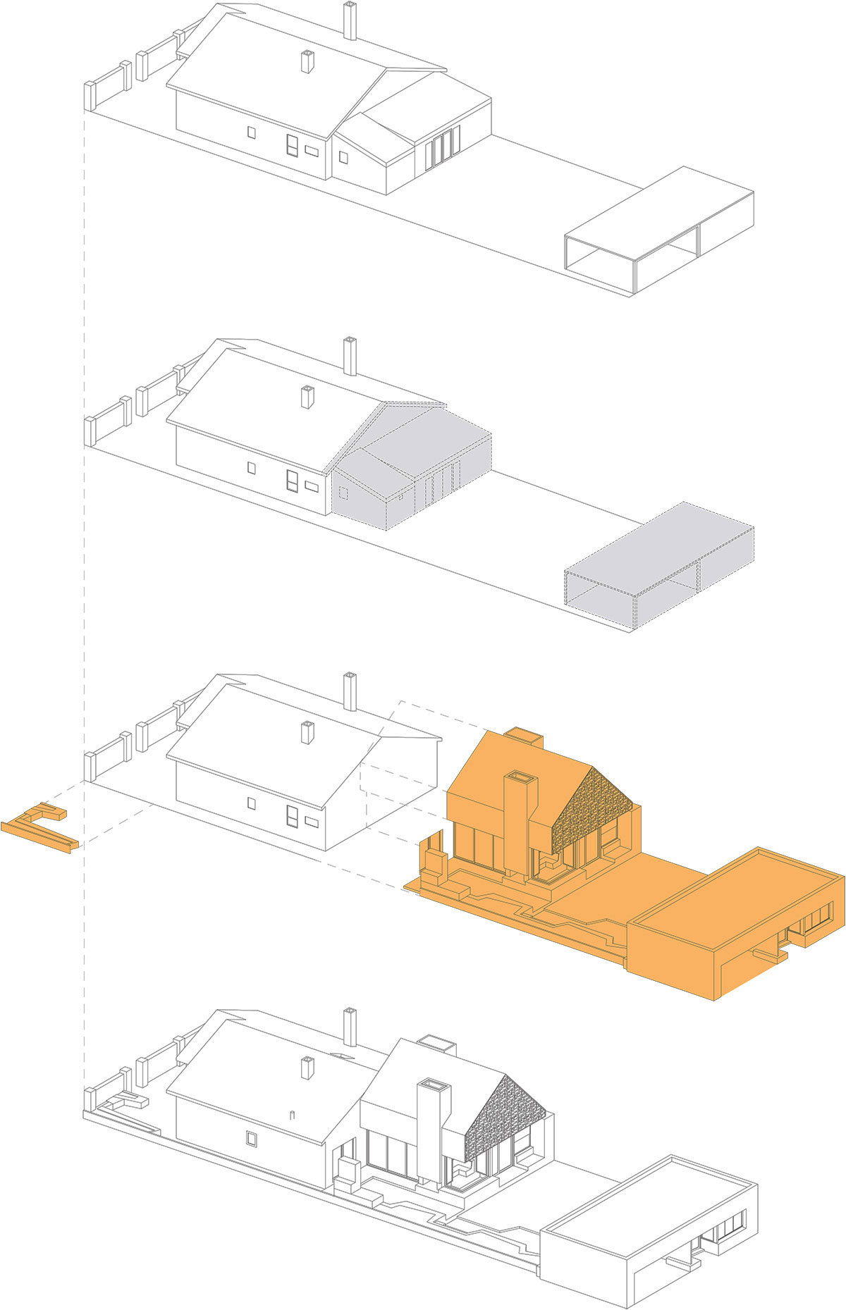 澳大利亚墨尔本郊区改造带木质山墙的别墅丨MAKE工作室-49