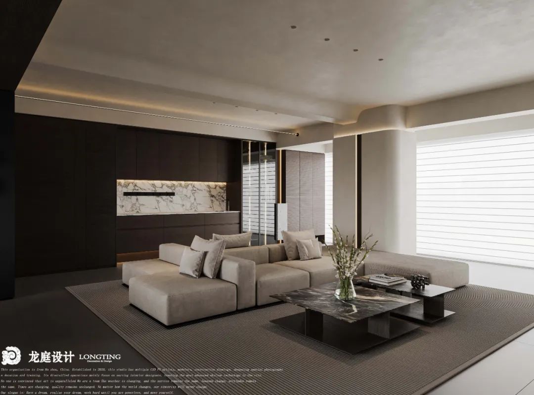 新案 春翠里墨色意式，暗涌是不息的姿态丨龙庭设计-16