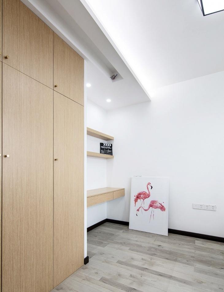 北欧风家居设计 | 原木收纳与空间利用的完美结合-26