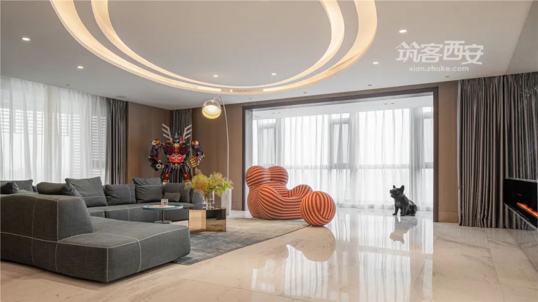 现代港式金融之家 | 500㎡的精致与低调-42