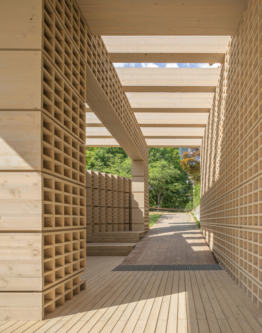 Ecological Matrix, Breathing Net Pavilion / Soltozibin Architects-22