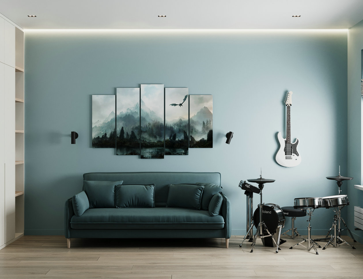 都市舞曲室内设计-11