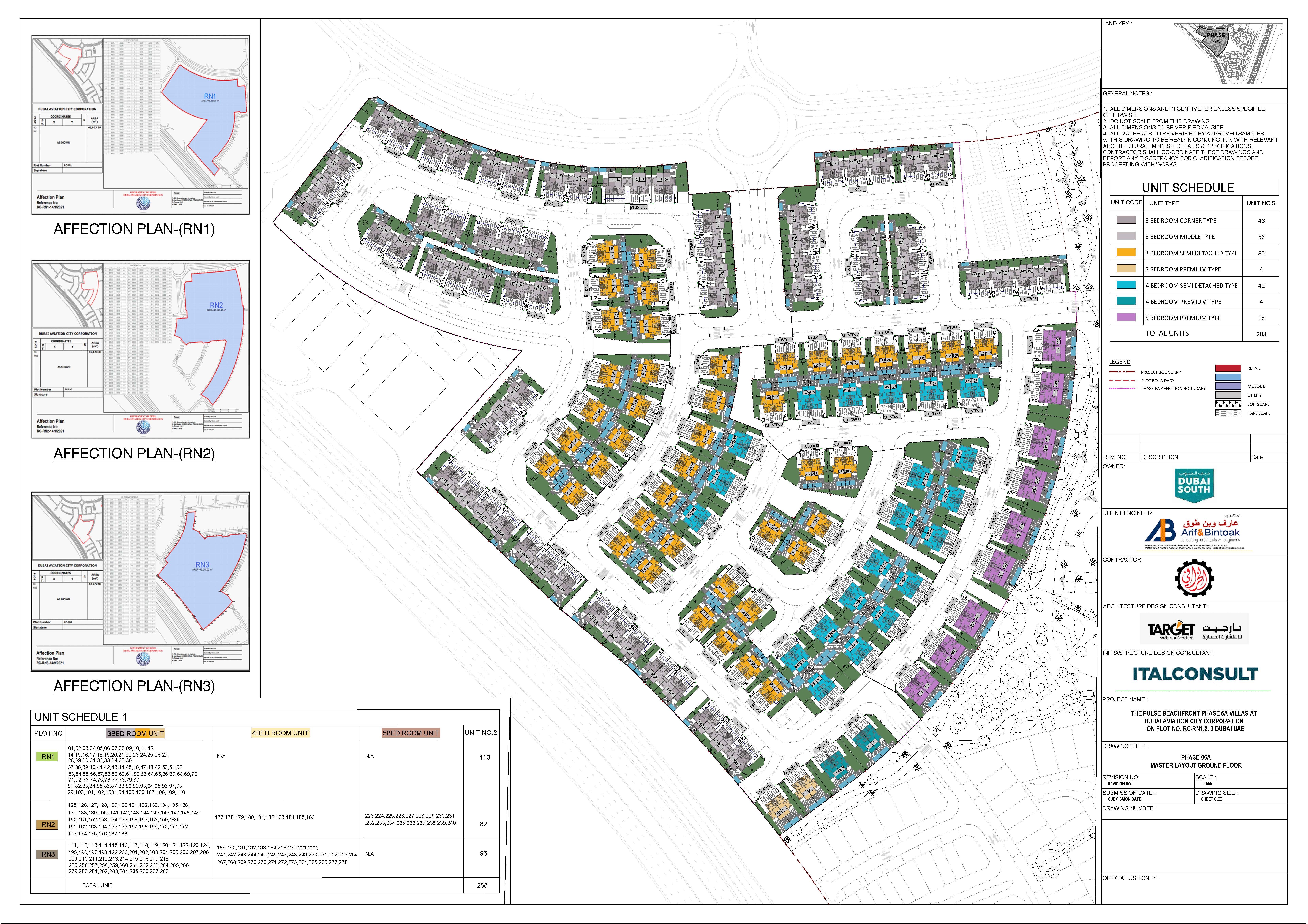 SITE DRAWINGS ( DUBAI SOUTH-THE PULS BEACHFRONT) UAE-4
