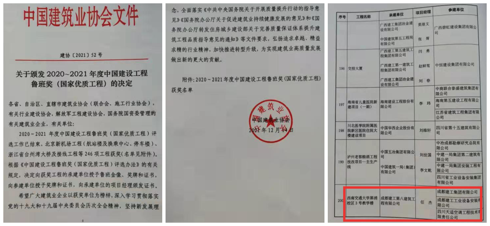 三号教学楼，鲁班奖！-3