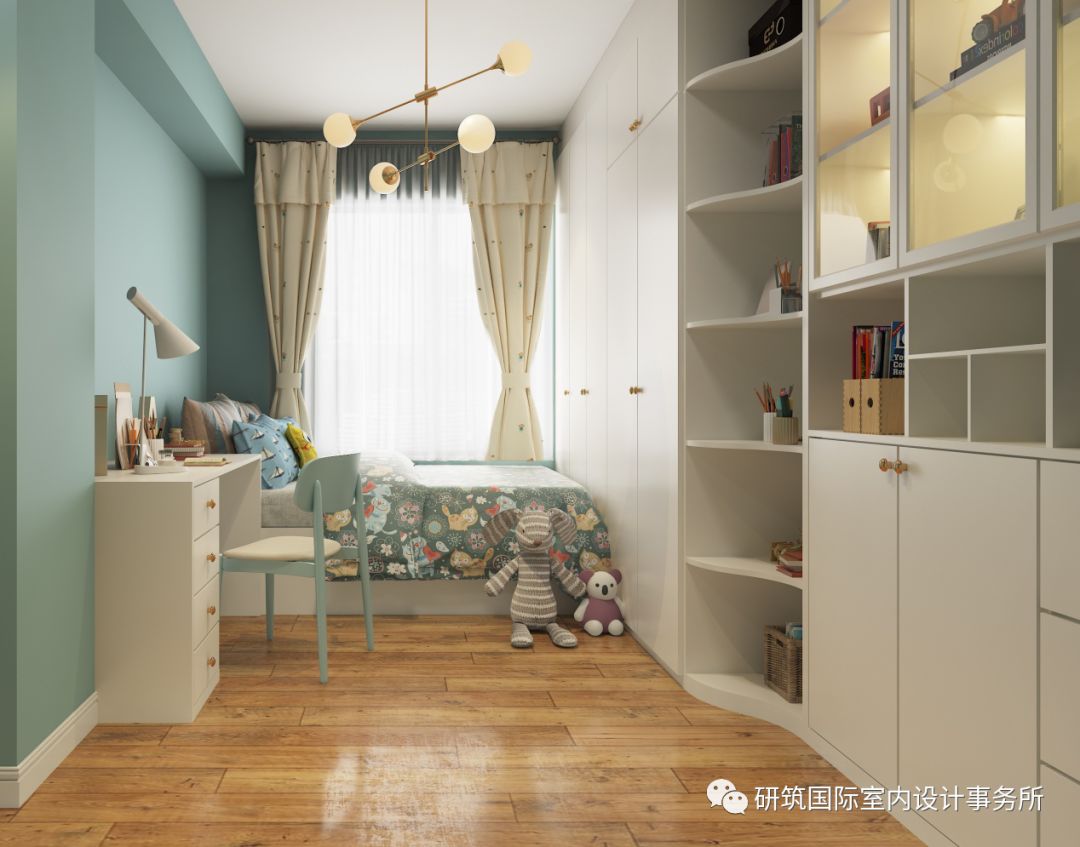 107㎡美式三口之家,细节控与完美主义者的精致生活-97